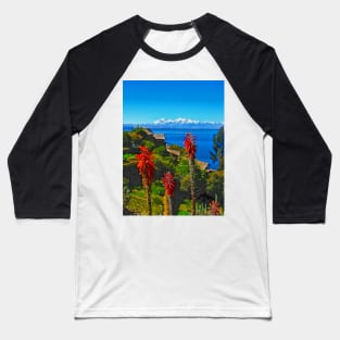 Sun Island. Lake Titicaca. Bolivia Baseball T-Shirt